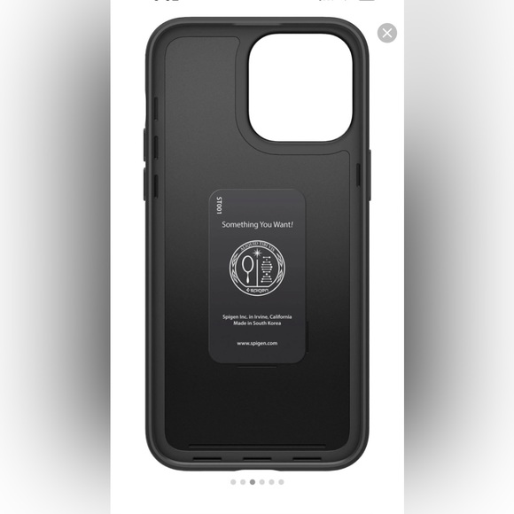 Brand New Spigen Case for Apple iPhone 14 , 14+ , 13 and Samsung S21 - Black - Picture 2 of 5